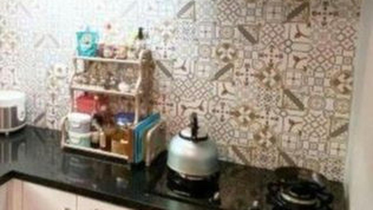 Wallpaper Dinding Dapur Minimalis Anti Minyak