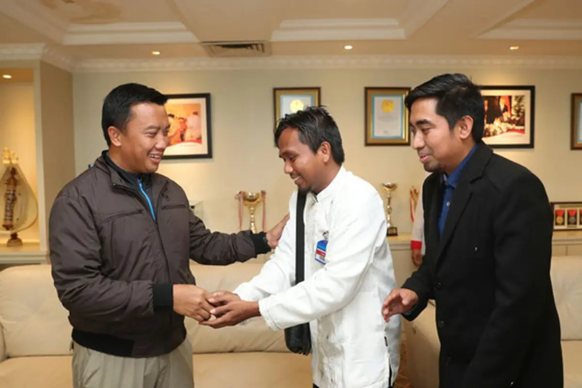 Imam Nahrawi dan perwakilan Fosgama