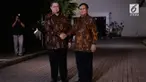 Ketua umum Partai Demokrat Susilo Bambang Yudhoyono dan Ketua umum Partai Gerindra Prabowo Subianto melakukan pertemuan di Jakarta Selasa (24/7) malam.