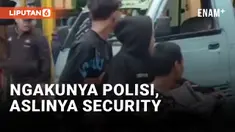 Ngaku Polisi, Oknum Security Tendang Angkot