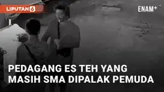 Pedagang es teh poci yang masih SMA di Rengasdengklok dipalak oleh pemuda. Pemuda tersebut mengatasnamakan Karangtaruna saat memalak