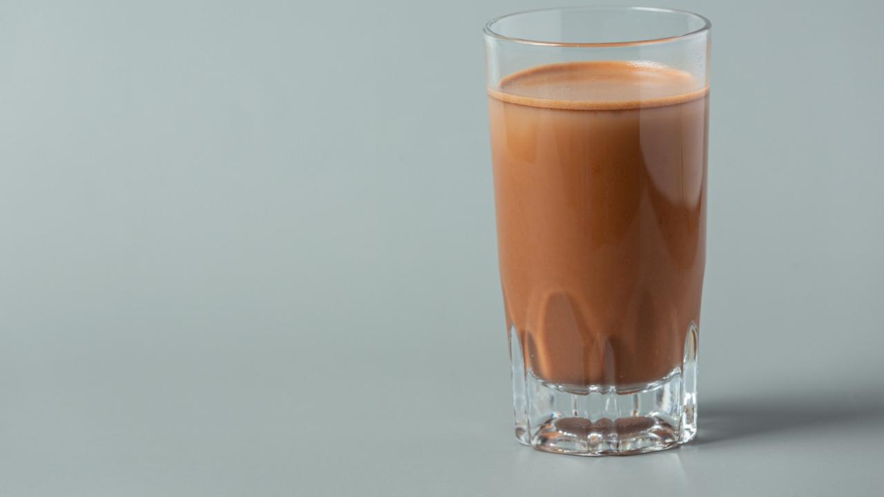 Ilustrasi Susu Cokelat