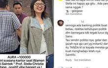 Prof Stella Masuk Kantor, Senyum Sumringahnya Bikin Anak Buah Happy: Auranya Positif