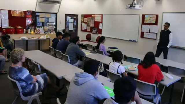 Suasana kelas Bahasa Indonesia di Narrabundah College, Canberra (Facebook / Narrabundah College)