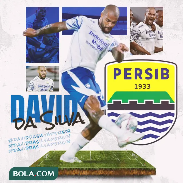 Persib Bandung - Ilustrasi David da Silva