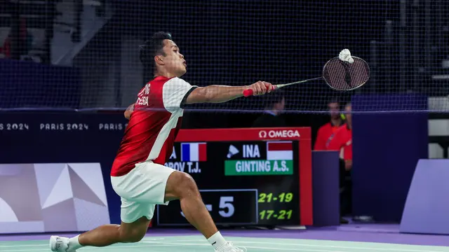 Anthony Sinisuka Ginting - Olimpiade Paris 2024 - Olimpiade Paris - Bulu Tangkis