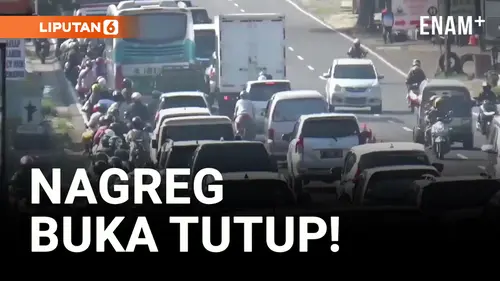 VIDEO: H+1 Lebaran, Jalur Nagreg Macet hingga 6 Km!