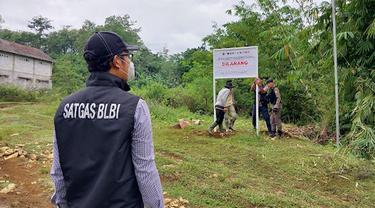 Satgas BLBI sita aset obligor Trijono Gondokusumo berupa sebidang tanah seluas 580.440 meter persegi di Desa Cibodas, Jonggol, Kabupaten Bogor. (Dok Satgas BLBI)
