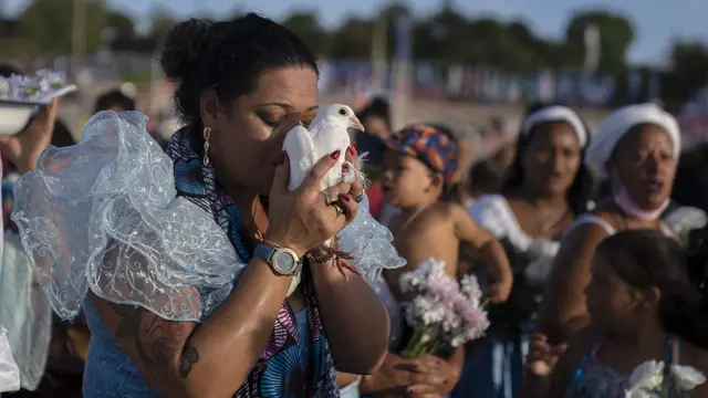 Ritual untuk Dewi Laut di Uruguay