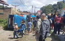 Bus Big Bird Maut Bawa Rombongan ASN dari Jakarta, Hendak Berwisata ke Danau Toba