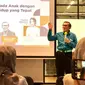 Prof.Dr.Ir.Ujang Sumarwan, M.Sc, Guru Besar Perilaku Konsumen, Departemen Ilmu Keluarga dan Konsumen, Fakultas Ekologi Manusia, Institut Pertanian Bogor menerangkan soal konsumsi gula dan diabetes, Jakarta Selatan (8/3/2023). Foto: Ade Nasihudin.