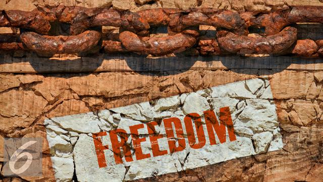 Ilustrasi Bebas Dari Tahanan