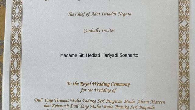 Potret diri Titiek Soeharto kondangan, sumber Instagram: @titieksoeharto