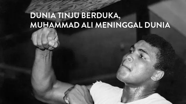 Muhammad Ali meninggal pada usia 74 tahun karena menderita parkinson sejak 32 tahun lalu.