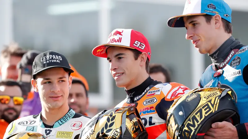 Juara Dunia MotoGP, Moto2, dan Moto3 Tahun 2019