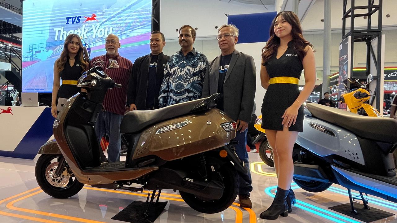 Cukup Rp8 Juta Bisa Bawa Pulang Motor Listrik TVS iQube S di IMOS 2024, Garansi 3 Tahun atau 36.000 Km