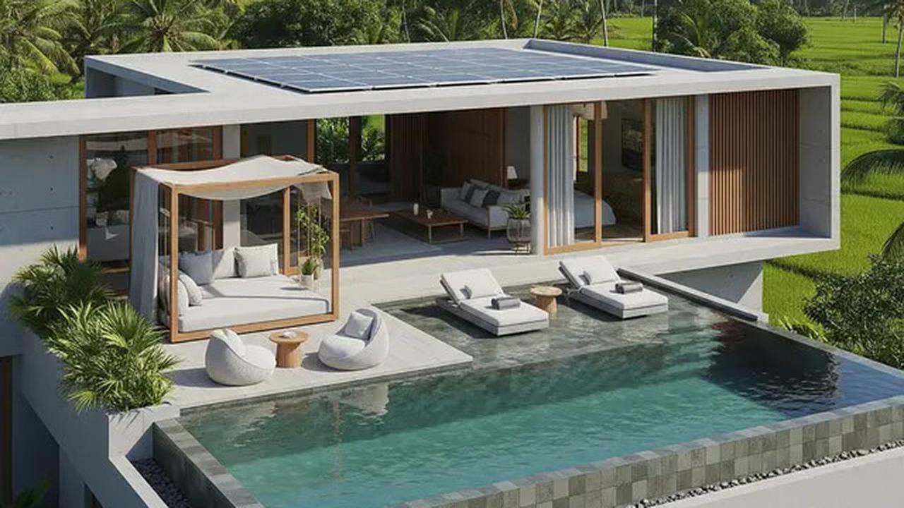 8 Model Rumah Sederhana Tapi Mewah dengan Atap Datar dan Rooftop, Inspirasi Hunian Masa Kini