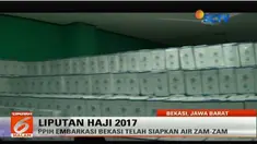 Nantinya setiap jemaah haji akan di berikan satu dus air zam zam yang berisi lima liter.