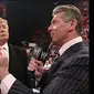 Donald Trump beraksi di WWE