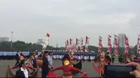 Jokowi pimpin upacara peringatan hari Kartini di Sialng Monas