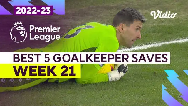 Berita video 5 aksi penyelamatan kiper terbaik di Liga Inggris pekan ke-21, salah satunya aksi Jose Sa.