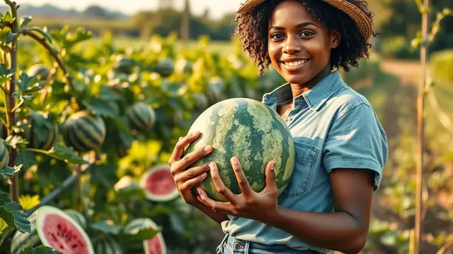 ciri ciri semangka manis