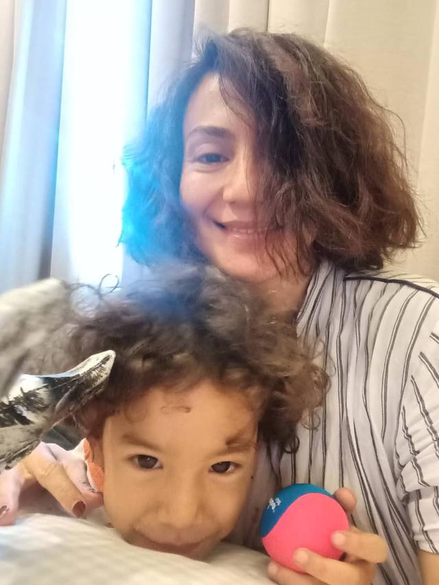 Momen Manis Wanda Hamidah dan Anak Bungsu (sumber: instagram/wanda_hamidah)