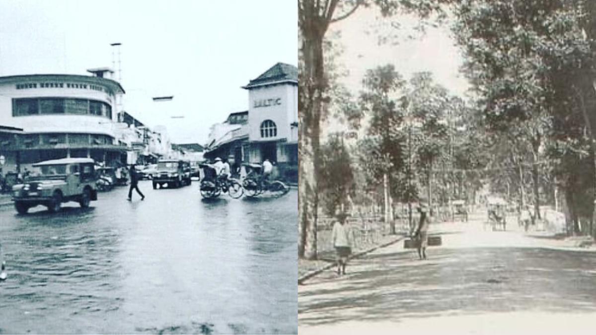 10 Potret Suasana Jalan Bandung Tempo Dulu Ini Tampak Sangat Asri ...