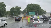 Kondisi Terkini Tol Menuju Bandara Soekarno-Hatta: Tersendat Akibat Banjir 15