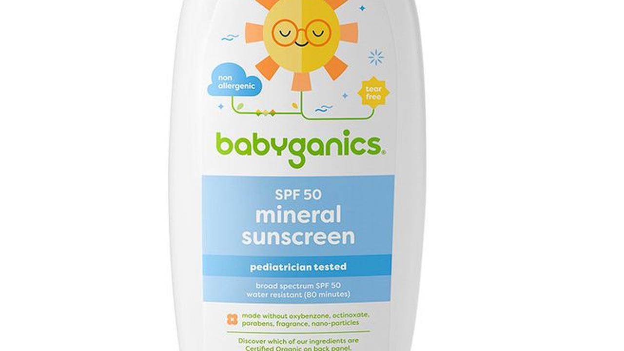 3. Babyganics SPF 50+ Sunscreen Spray