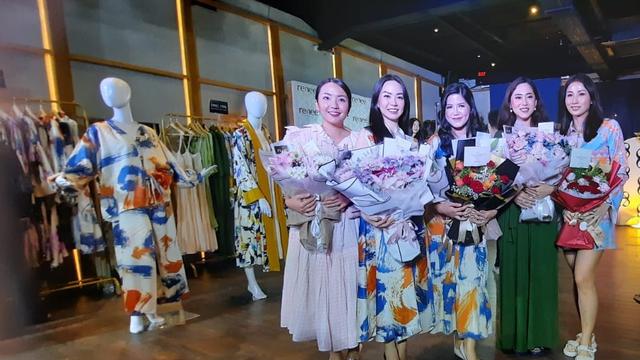 Suasana peluncuran koleksi Tropical Lush dari Renee Homewear di Jakarta, Minggu (27/11/2022)