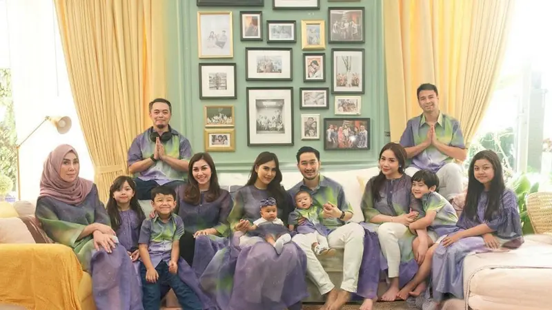 Momen Lebaran Pertama Keluarga Raffi Ahmad di Andara