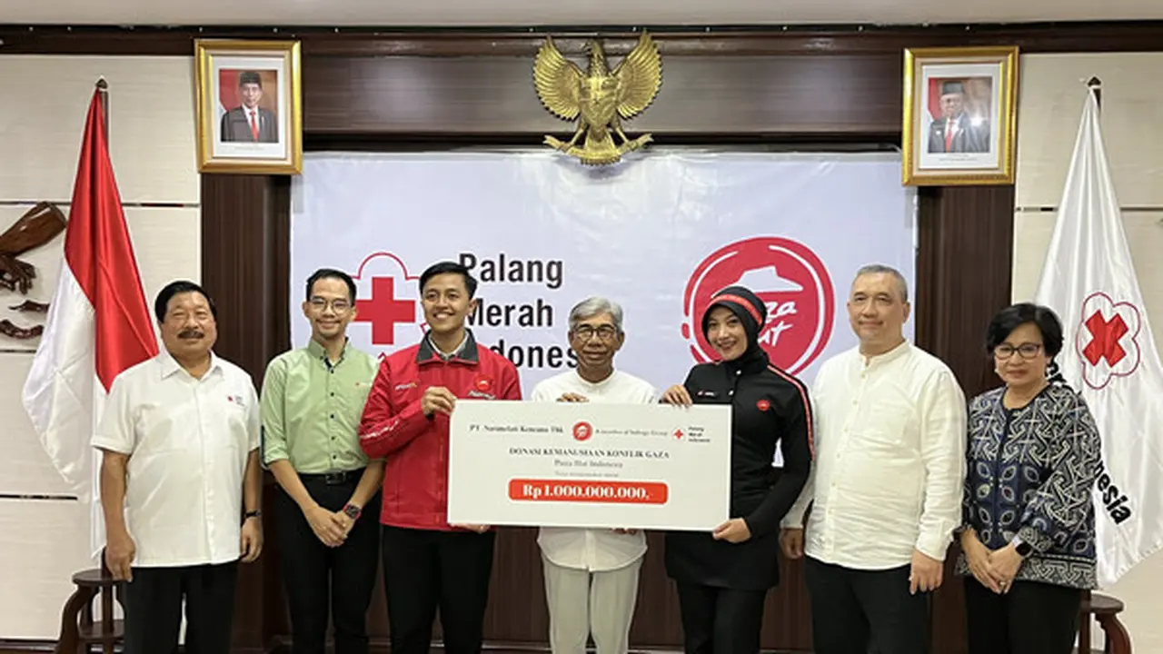 Lewat Palang Merah Indonesia, Pizza Hut Indonesia Salurkan Bantuan Kemanusiaan Rp 1 M untuk Rakyat Palestina