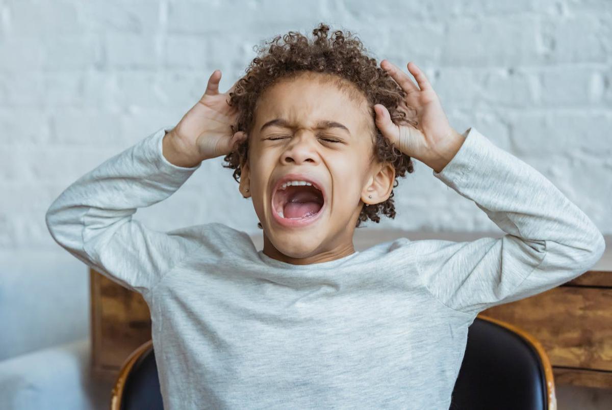 Ilustrasi Anak Tantrum