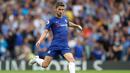 3. Jorginho - Jorginho merupakan aset berharga yang dimiliki oleh Chelsea. Begitu padunya taktik sang menejer, Maurizio Sarri menjadi kunci dari kesuksesan pemain timnas Italia tersebut. (AFP/Ben Stansall)