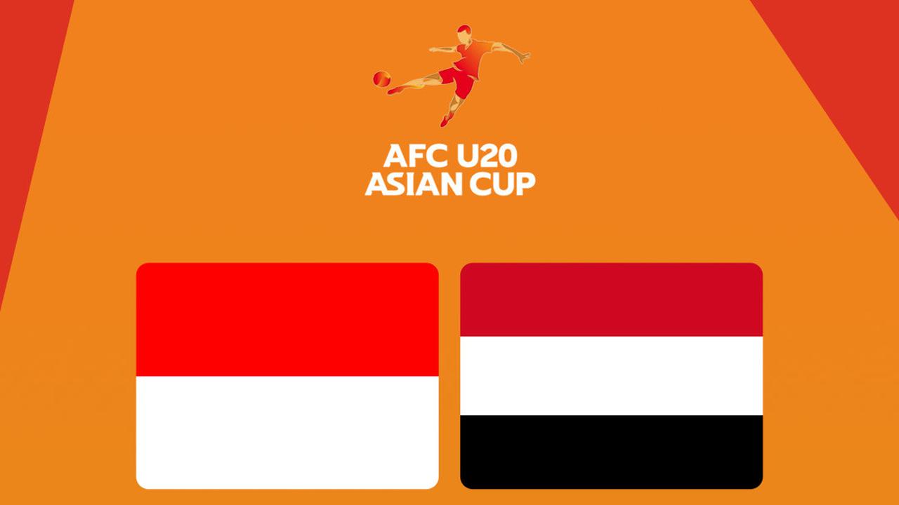 Piala Asia U-20 - Timnas Indonesia Vs Yaman
