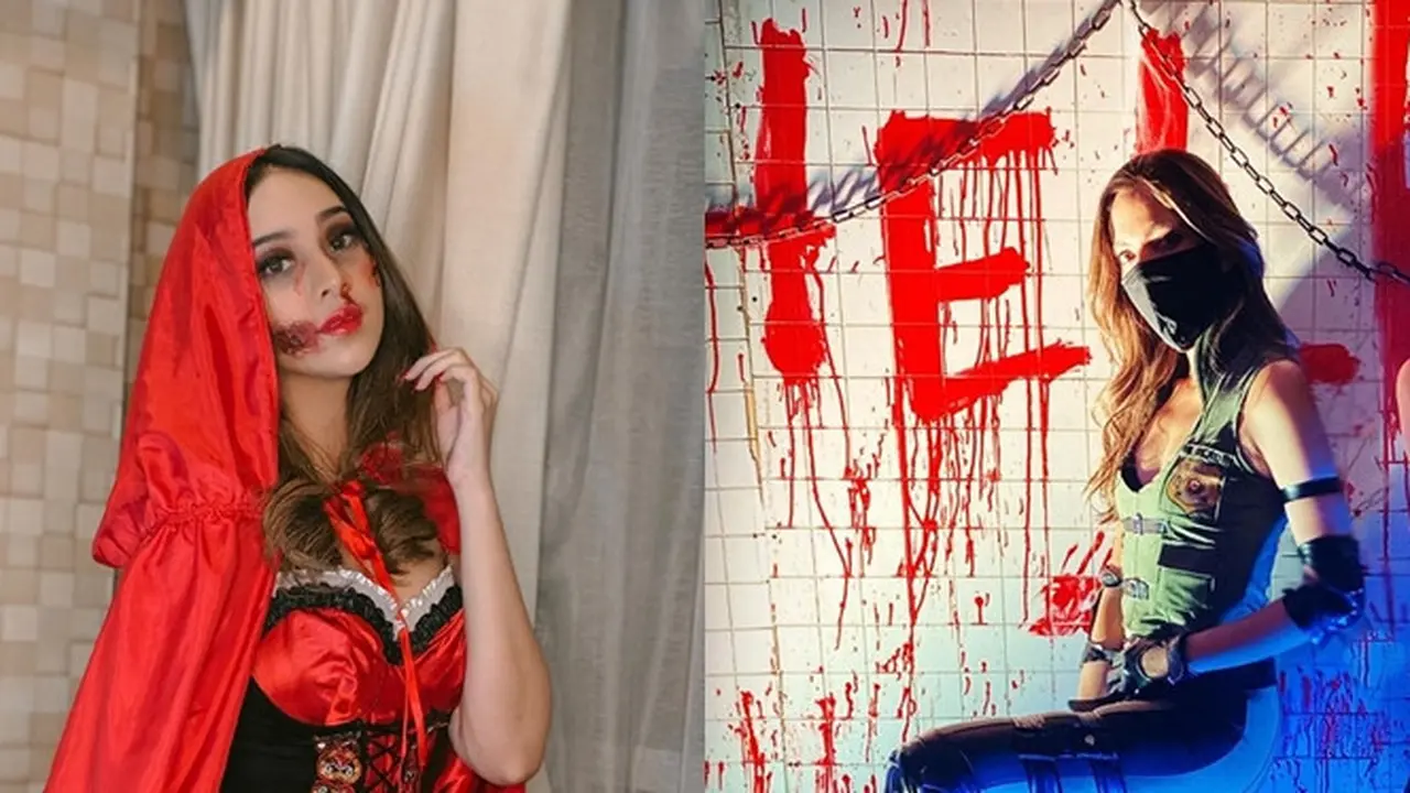 6 Potret Artis Pakai Kostum Halloween, Dari Seram Sampai Modis
