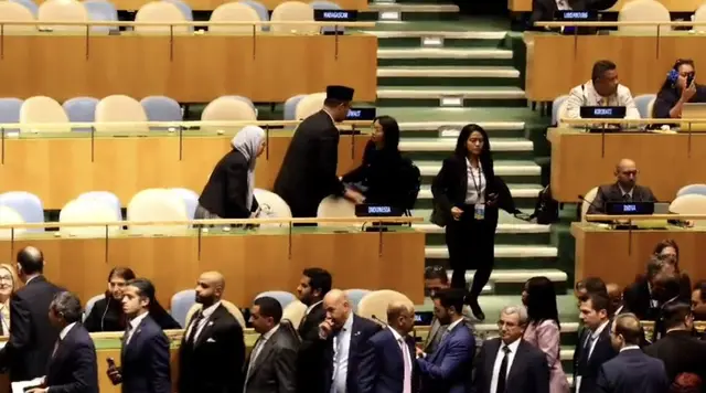 Delegasi Indonesia Walk Out Saat Netanyahu Akan Pidato di PBB
