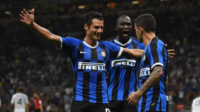 Stefano Sensi, Romelu Lukaku, dan Vecino