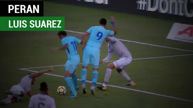 Berita video peran Luis Suarez untuk gol Neymar ke gawang Manchester United dalam laga turnamen pramusim International Champions Cup 2017.