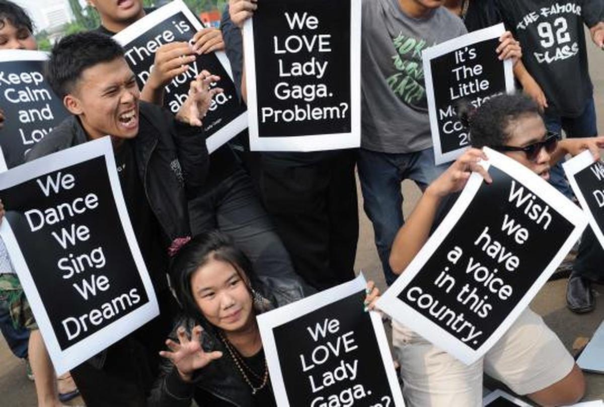 Little Monsters menari di Istana Merdeka