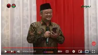 Sekretaris Umum PP Muhammadiyah Abdul Mu'ti menyampaikan pandangannya terhadap Megawati Soekarnoputri yang dinilai memecahkan rekor. (Channel YouTube Bamusi TV)