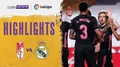 Berita video highlights kemenangan Real Madrid 4-1 atas Granada pada pekan ke-36 Liga Spanyol 2020/2021, Jumat (14/5/2021) dinihari WIB.