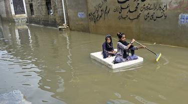 Hujan Muson, Pakistan Dilanda Banjir