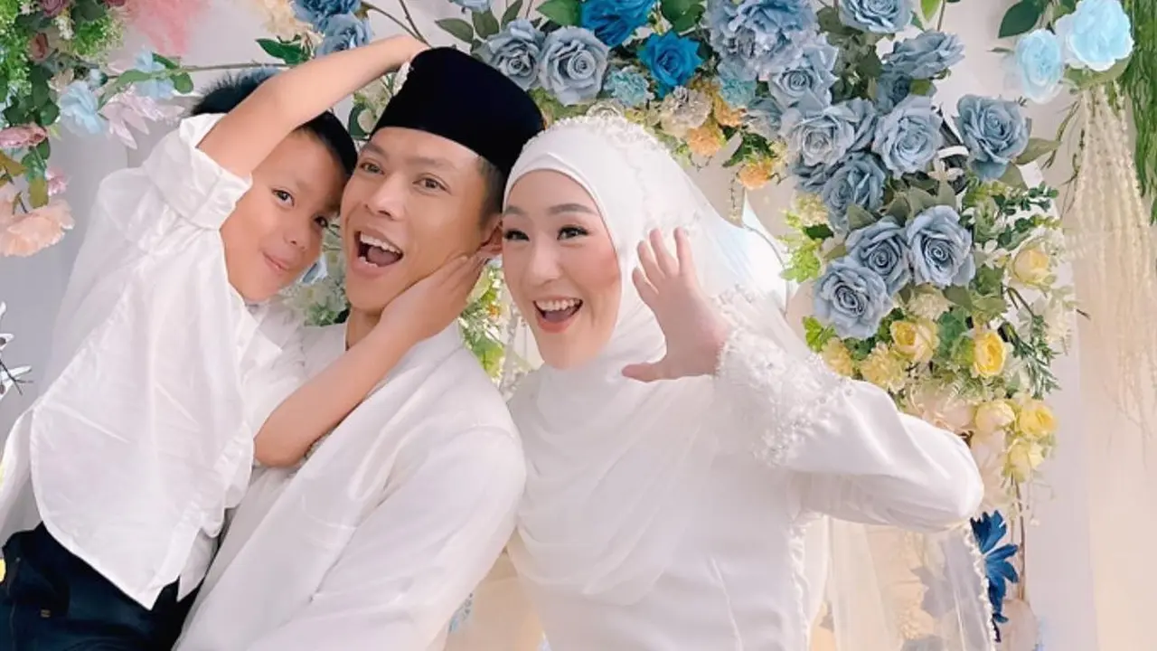 6 Potret Larissa Chou dan Ikram Rosadi Usai Nikah, Tak Lagi Tutupi Wajah Suami