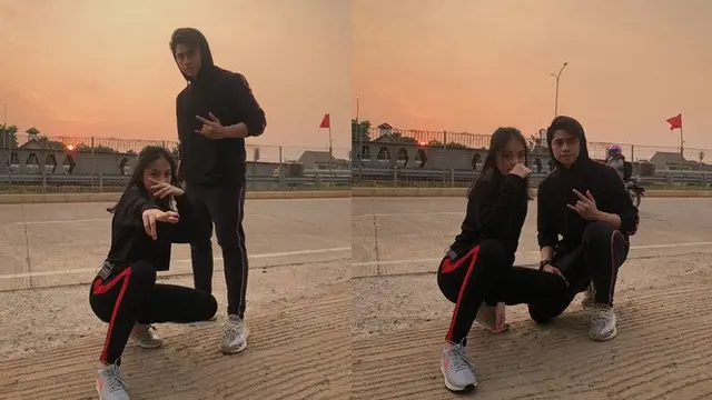 6 Momen Manis Athalla Naufal dan Aisyah Aqilah yang Super Mesra