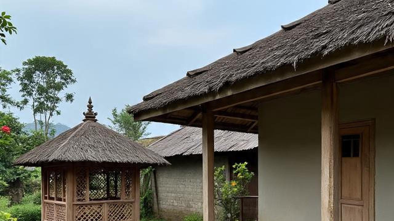 9 Desain Rumah Kampung dengan Konsep Semi Outdoor Cocok Buat Iklim Tropis