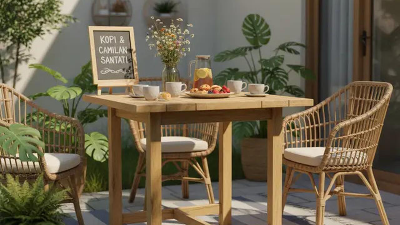 9 Gambar Meja untuk Jualan di Teras Rumah, Desain Minimalis untuk Usaha Kecil