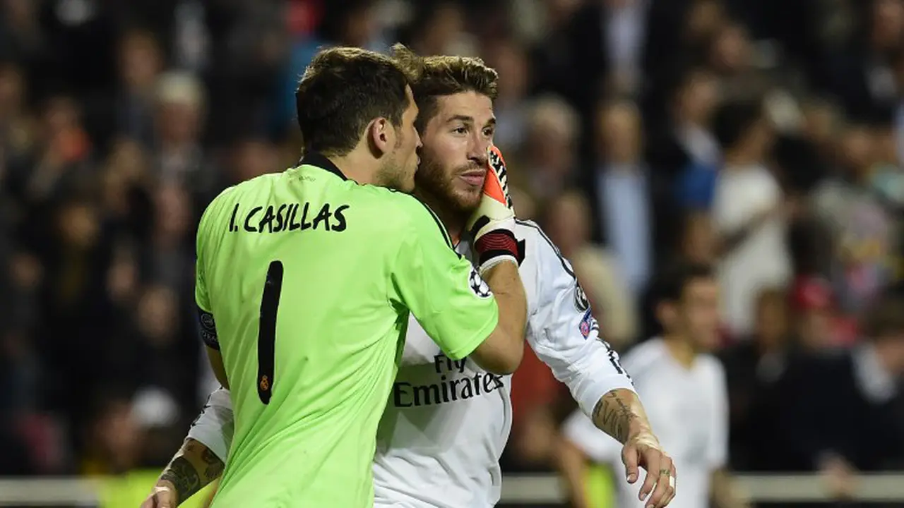 Iker Casillas dan Sergio Ramos