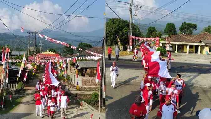 81 Meter Merah Putih, 8 Dusun, 1 Semangat Kemerdekaan